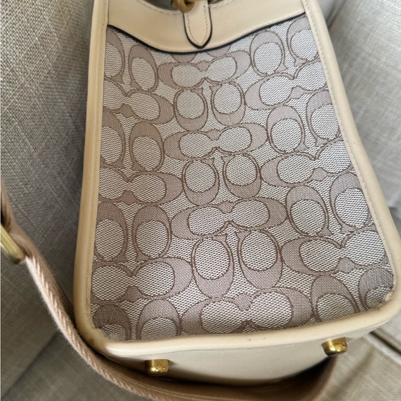 Coach field tote bag signature jacquard - Picture 7 of 17